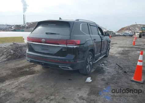 2025 Volkswagen Atlas 2.0T Sel from USA, damaged, VIN 1V2BR2CA5SC500329